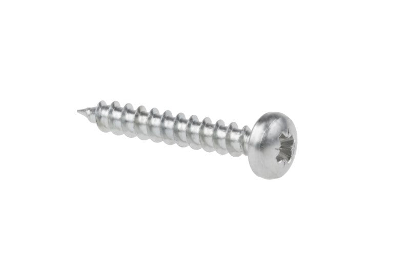 Schroef plafondrail wit, zwart of alu