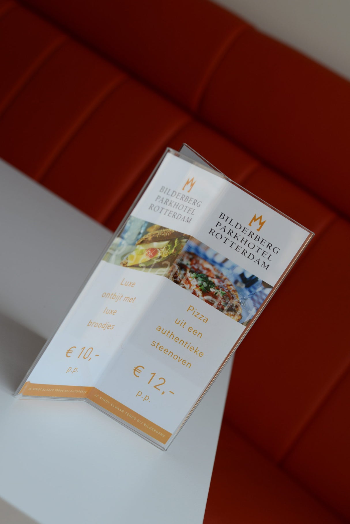 Menukaarthouder acrylaat