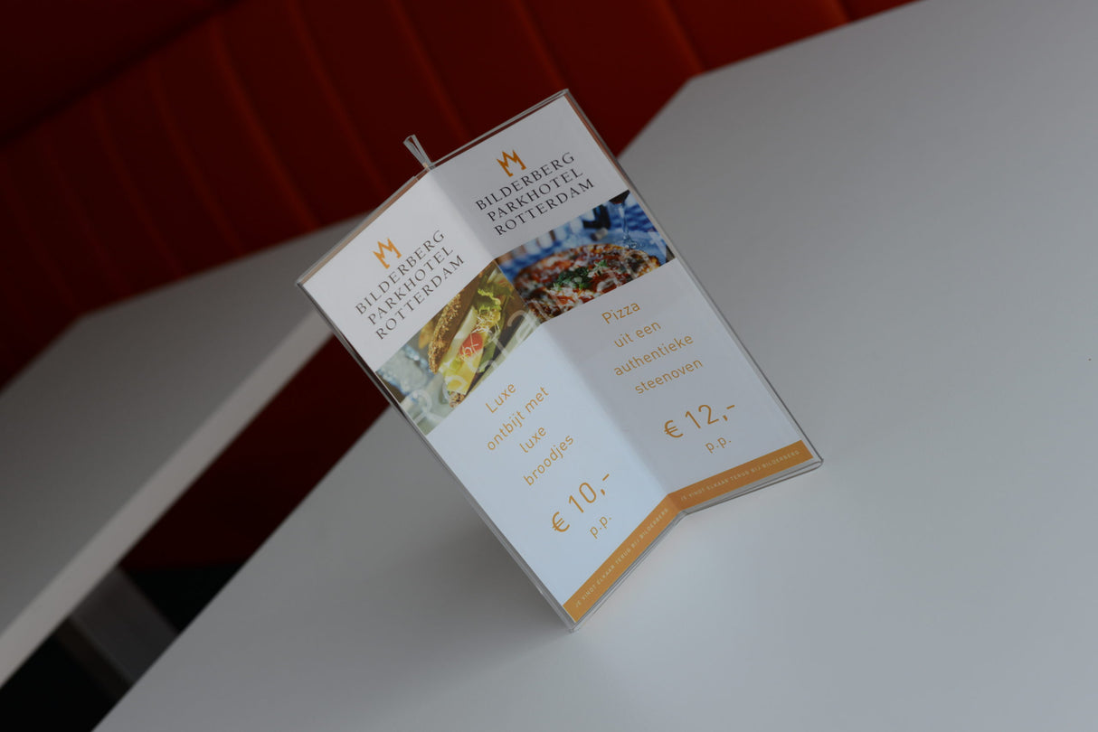 Menukaarthouder acrylaat