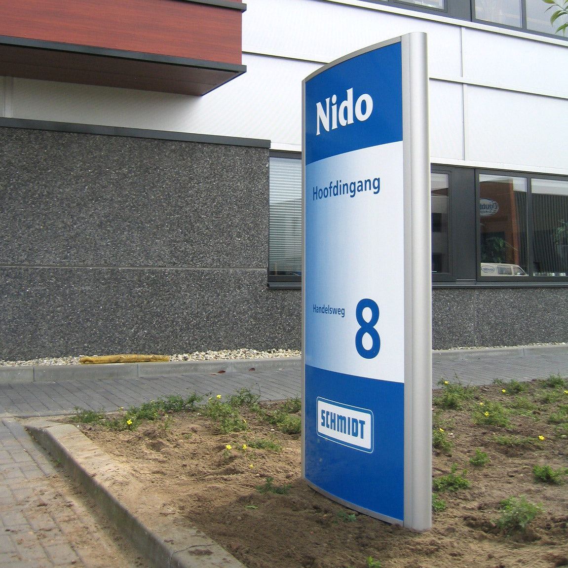 Outdoor zuil aluminium ø90 mm