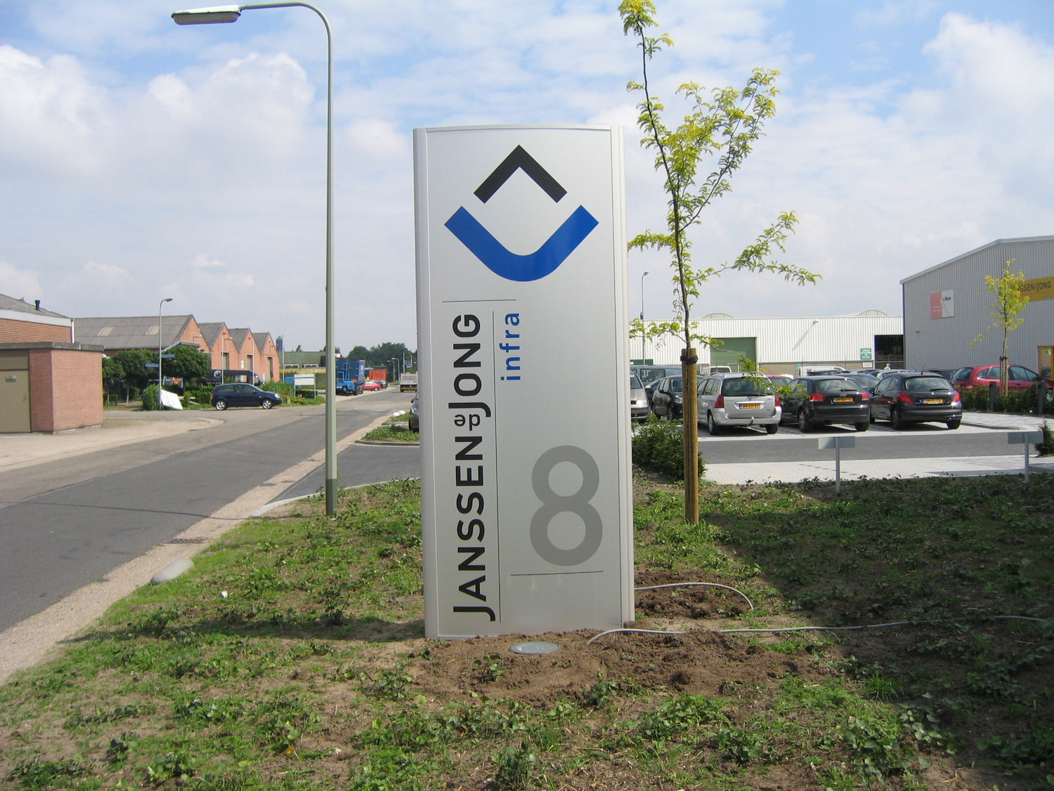 Outdoor zuil aluminium ø60 mm