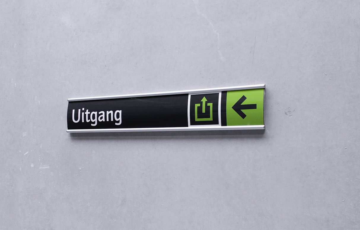 Plato wandbord