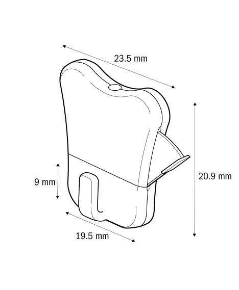 Ophanghaak zipper