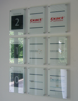 Glazen wandbord (1x5mm)