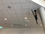 Glazen hangbord