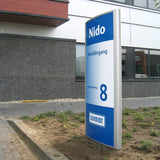 Outdoor zuil aluminium ø90 mm