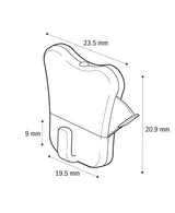 Ophanghaak zipper