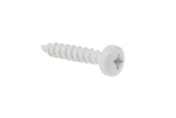 Schroef plafondrail wit, zwart of alu